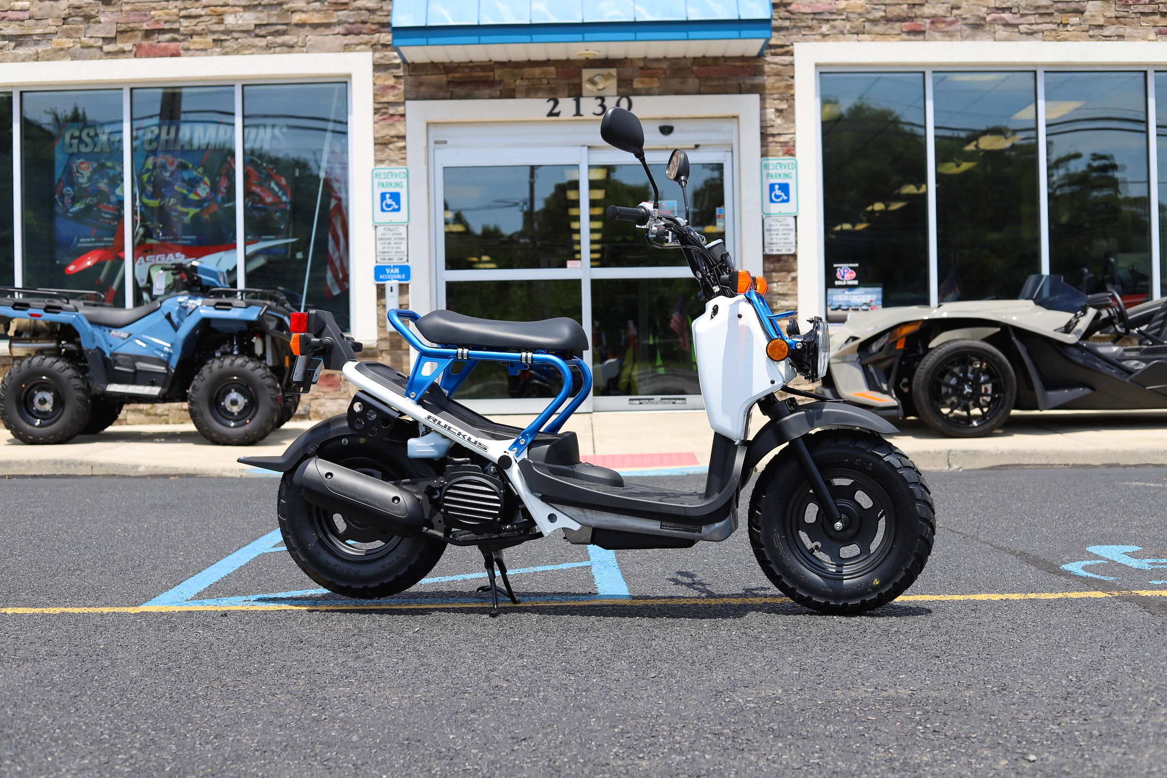 Go to oceancountypowersports.com (Scooter subpage)